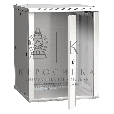 Шкаф монтажный ITK LINEA W (LWR3-18U66-GF) настенный 18U 600x600мм пер.дв.стекл задн.дв.стал.лист 90кг серый 500мм 41кг 200град. IK08 сталь