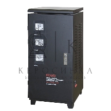 Стабилизатор напряжения Ресанта АСН-15000/3-ЭМ электромеханический трехфазный черный