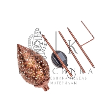 Светильник грунтовый Rexant Фатих, 3000К, встроенный аккумулятор, солнечная панель, коллекция Стамбул