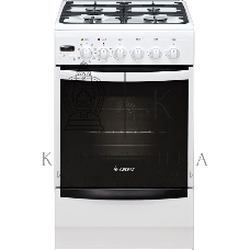 Плита комбинированная Gefest ПГЭ 5102-03 белый, конфорок 4 газовых, духовка 55 л, 50 см x 85 см x 58.5 см