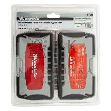 Набор бит Matrix магнитный адаптер crv в плат.боксе 64шт