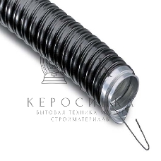 Металлорукав Rexant в ПВХ изоляции МРПИнг-38 (бухта 20 м/уп.) с зондом, черный