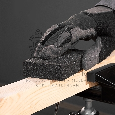 Губка для шлифования Matrix, 100 х 70 х 25 мм, мягкая, P 80