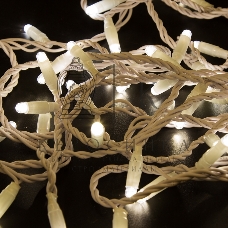 Гирлянда Neon-night Нить 10м, с эффектом мерцания, белый ПВХ, 230В, теплый белый