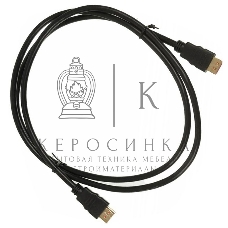 Кабель аудио-видео Buro HDMI (m)/HDMI (m) 1.5м. позолоченные контакты черный