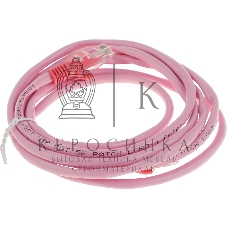 Патч-корд Premier PP12-2M/RO 1000Гбит/с UTP 4 пары cat5E CCA molded 2м розовый RJ-45 (m)-RJ-45 (m)