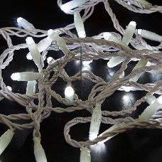 Гирлянда Neon-night Нить 10м, с эффектом мерцания, белый ПВХ, 230В, белый