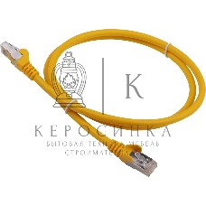 Патч-корд Lanmaster LAN-PC45/S6A-5.0-YL FTP RJ-45 вил.-вилка RJ-45 кат.6A 5м желтый LSZH (уп.:1шт)