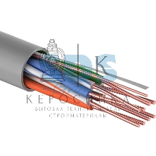 Кабель UTP Rexant 4PR 24AWG, CU (медь), cat.5e, 100 МГц, PVC, серый, бухта 100 м