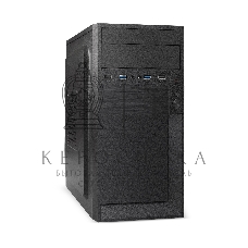 Компьютерный корпус Minitower ExeGate EX291146RUS BAA-105U2-01-AAA400 (mATX, БП AAA400 с вент. 8см, 2*USB+2*USB 3.0, аудио, черный)