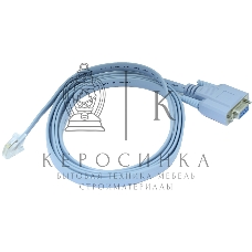 Консольный кабель OSNOVO 1 x Rj45, 1 x DB9 (female), 1,2м