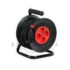 Удлинитель на катушке 4х30 м без заземл. 6А IP20 1.3 кВт Союз 481S-3103
