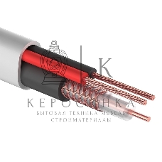 Кабель PROconnect КВК-В-2+2x0,50 мм² (Cu/CCA) (96) белый (бухта 200 м)