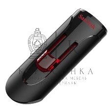 Флешка USB Sandisk CZ600 Cruzer Glide (SDCZ600-032G-G35), 32Gb, USB 3.0, R/W 100/20, черный