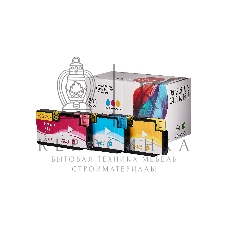 Набор струйных картриджей Sakura P2V32A (№711 Tri-colour) для HP, триколор, 73 мл. (3шт)