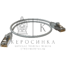 Патч-корд Sysmatrix PC 4545.5ES26.05LSZHGY F/UTP RJ-45 вил.-вилка RJ-45 cat.5e 0.5м серый LSZH