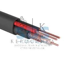 Кабель PROconnect КВК-П-2 +2x0,50 мм² (Cu/CCA) (96) черный (бухта 200 м)