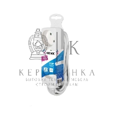 Удлинитель Космос 3х1.5 м без заземл. 16А IP20 ПВС 2х1