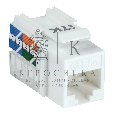 Модуль Keystone Jack кат. 5E UTP 110 IDC 90 град. CS1-1C5EU-11 ITK