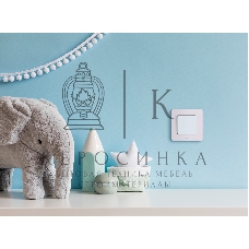 Выключатель 2-клавишный 10AX 250 В белый