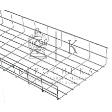 Лоток проволочный 200х60 L3000 сталь 4мм оцинк. ИЭК CLWG10-060-200-3