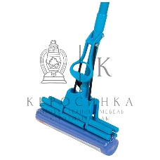 Швабра отжимная МорР-08 с насадкой ПВА, 2 ряда роликов