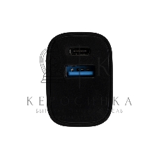 Сетевое зарядное устройство Rexant USB + Type-C, 5V, 2.4 A, черный