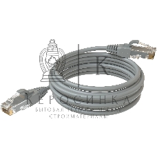 Патч-корд Sysmatrix PC 4545.5EU26.5LSZHGY U/UTP RJ-45 вил.-вилка RJ-45 кат.5E 5м серый LSZH