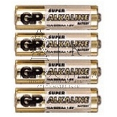 Батарея GP Super Alkaline 15ARS LR6 AA (4шт) спайка