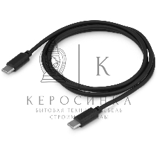 Кабель Buro BU-USB-CC-1.2M-100W USB Type-C (m)-USB Type-C (m) 1.2м черный
