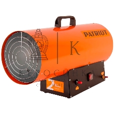 Калорифер газовый PATRIOT GS 50, 50 кВт, 872 мᵌ/ч, пьезо поджиг, редуктор, шланг., шт