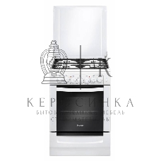 Плита комбинированная Gefest ПГЭ 6102-02 белый, конфорок 4 газовых, духовка 55 л, 60 см x 85 см x 60 см