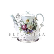 Чайник электрический керамика Kelli KL-1432, 2400 Вт, 1.7 л