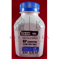 Тонер HP LJ 1010/1012/1015/1018/1020 (фл,110г) B&W Standart фас России