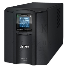 Источник бесперебойного питания APC Smart-UPS C SMC2000I 1300Вт 2000ВА черный