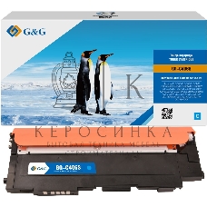 Картридж лазерный G&G GG-C406S голубой (1000 стр.) для Samsung CLP-360/362/363/364/365/367/368 CLX-3300/3302/3303/3304/3305/3307