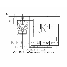 Реле времени PCU-507 (многофункц. два независимых вр. 1 мод. 230В 2х8А 2P IP20 монтаж на DIN-рейке) F&F EA02.001.022