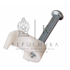 Крепеж кабеля плоский 12 х 6 мм, белый (упак. 50 шт) Rexant