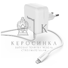 Сетевое зар./устр. Hama H-183318 3A PD для Apple белый (00183318)
