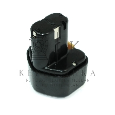 Аккумулятор для Hitachi (p/n: B3, EB9, EB9B, EB9G, EB9M, EB9S, EB912S, EB914), 2.0Ah 9.6V Ni-Cd