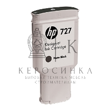 Картридж струйный HP 727 C1Q12A черный матовый, 300мл, для Designjet T920/T1500/T2500