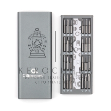 Отвертка с набором бит Cablexpert TK-SD-08R (49 предметов)