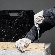 Перчатки трикотажные для ремонтных и строительных работ Россия