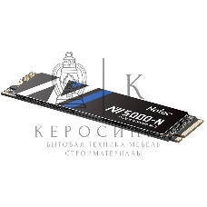 Накопитель SSD Netac NV5000-N, 1Tb, M.2 2280, PCIe 4.0 x4, NVMe, R/W 4800/4600, с радиатором