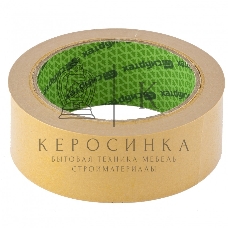 Лента клейкая двусторонняя Сибртех 38 мм х 25 м, на полипропиленовой основе