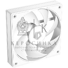 Вентилятор для корпуса ID-Cooling AF-125-W белый, 120 мм, 2000 об/мин, 29.85 дБ, 4 pin
