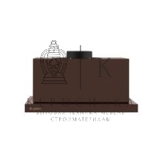 Вытяжка встраиваемая Gefest ВО 4501 К4 коричневый, 50 см, 600 куб. м/ч, 77 дБ