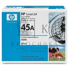 Картридж лазерный HP Q5945A черный для LJ 4345mfp 18 000 стр.