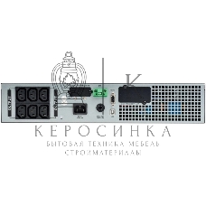 Источник бесперебойного питания однофазный Online 1000 Ва/1000 Вт, Rack mount, c LCD дисплеем 24VDC с АКБ 2U 2х9AH
