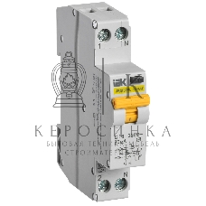 Выключатель автоматический дифференциального тока IEK KARAT АВДТ32ML тип A С16 30мА